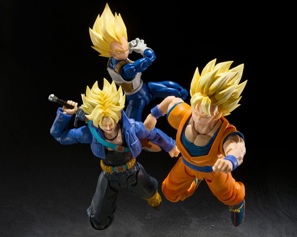 Dragon Ball Z S.H.Figuarts Action Figure Super Saiyan Vegeta (Dangerous Pride) 14 cm - Bandai Tamashii Nations Action Figures