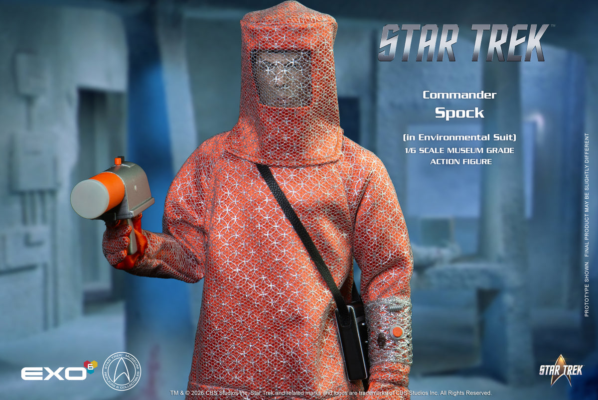 Star Trek: The Original Series Lt. Commander Spock (Environmental Suit) 1/6 Scale Action Figure