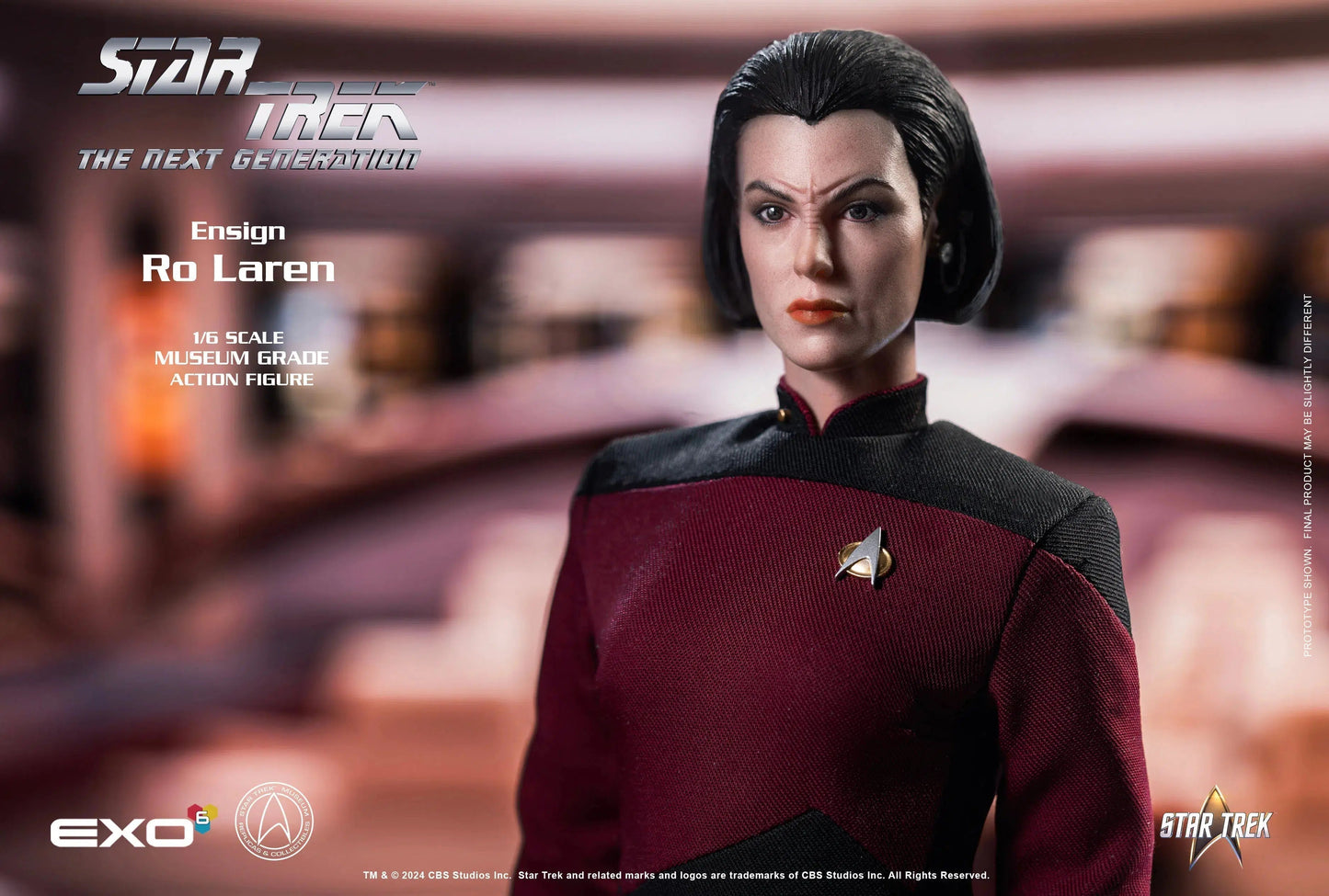 Ensign Ro Laren: Star Trek: The Next Generation: Sixth Scale Figure - EXO-6 Action Figure