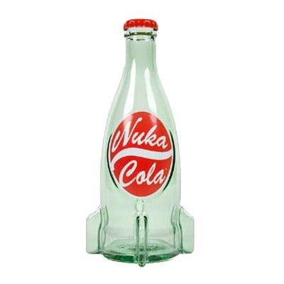Fallout Bottle Series Replica Glass Bottle Nuka Cola Clear - DEVplus Home & Decor