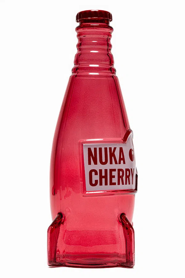 Fallout: Nuka Cola Cherry Glass Bottle & Caps - DEVplus Action Figure