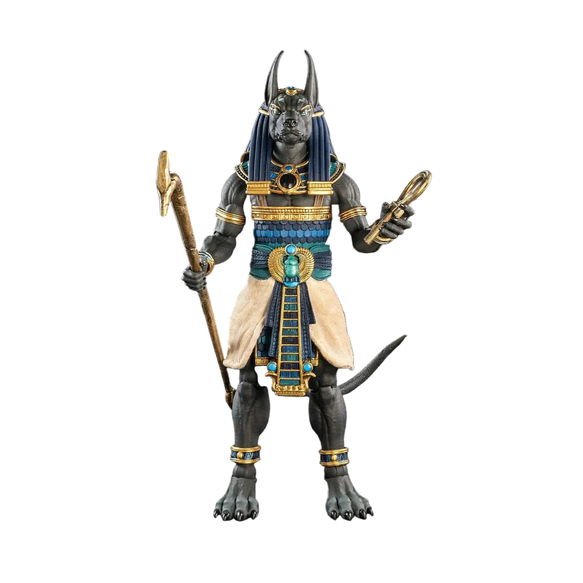 Figura Obscura: Anubis (Black and Blue Ver): Action Figure - Four Horsemen Toy Design Action Figures