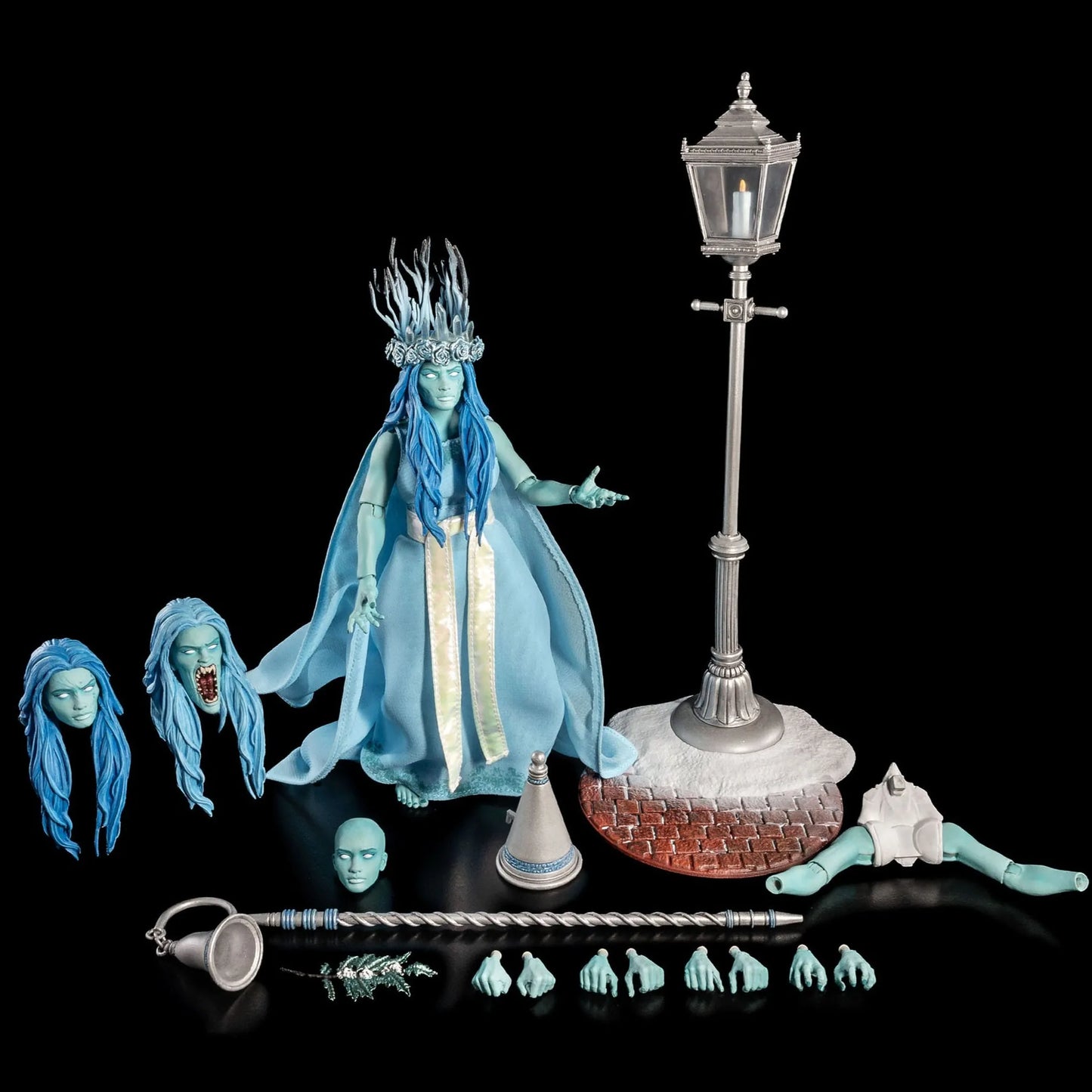Figura Obscura: The Ghost of Christmas Past: (Haunted Blue Ver.) Action Figure - Four Horsemen Action Figures