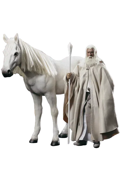Gandalf The White: Lord Of The Rings: Asmus - Asmus Toys Action Figure