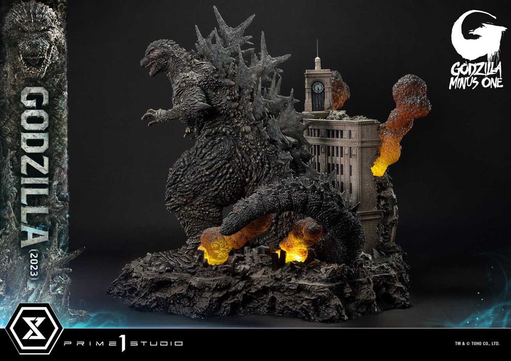 Godzilla Minus One Diorama Masterline Series Godzilla 2023 Bonus Version 70 cm - Prime 1 Studio Dioramas