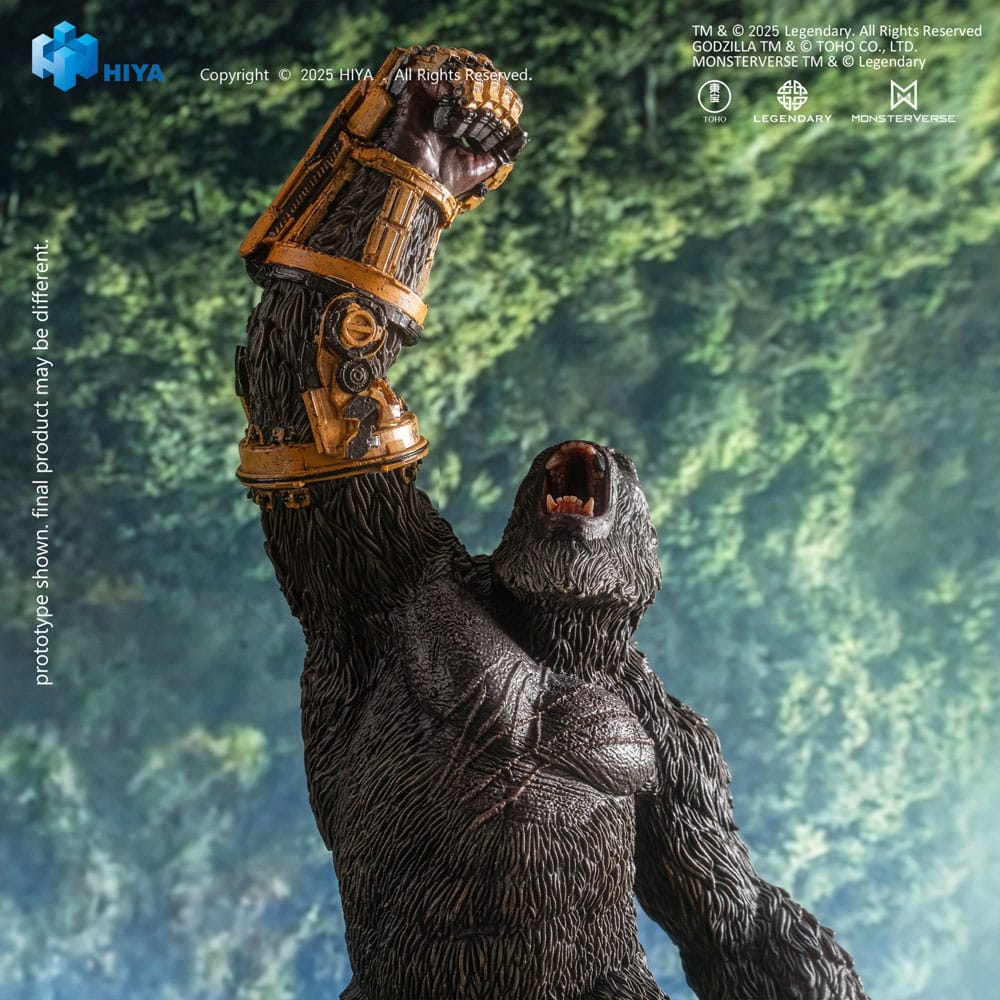 Godzilla x Kong The New Empire Stylist Series PVC Statue Kong B.E.A.S.T. Glove Version 22 cm - Hiya Toys Action Figures