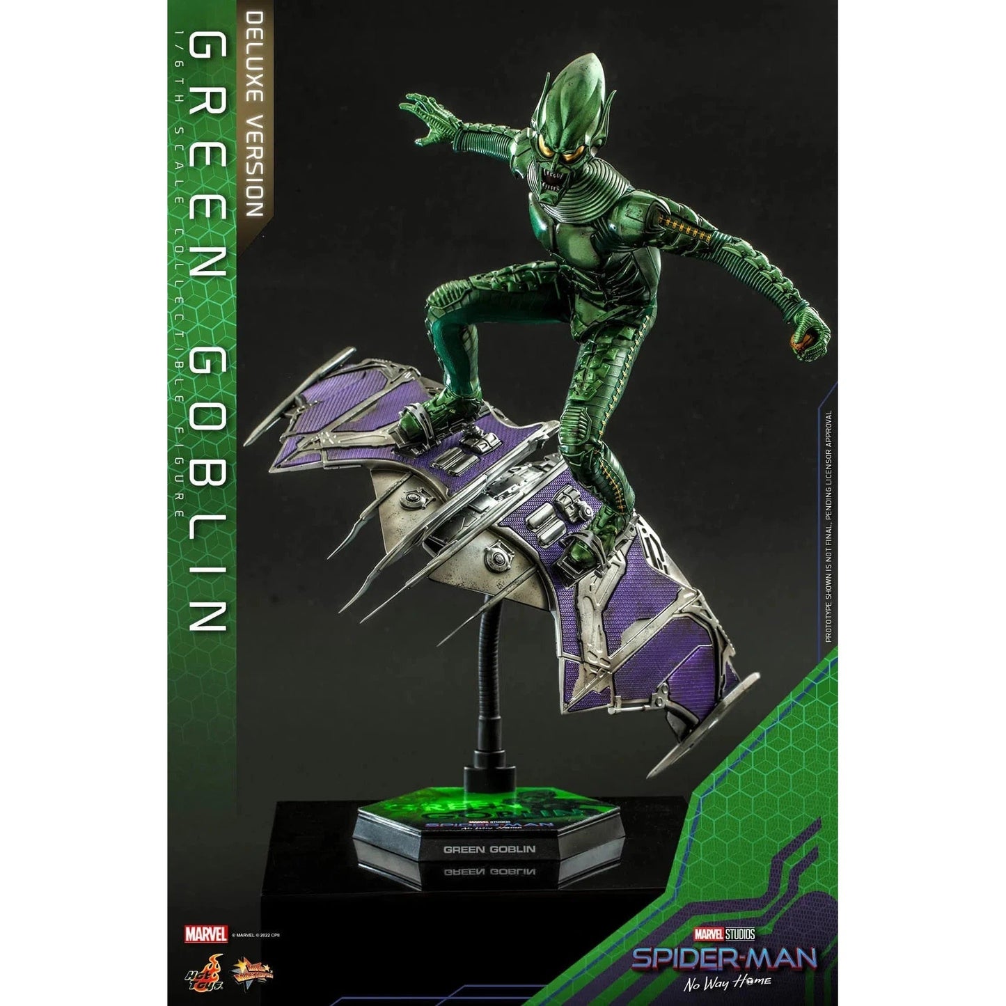 Green Goblin: Spider-Man: No Way Home: MMS631: Marvel: Deluxe - Hot Toys Action Figure