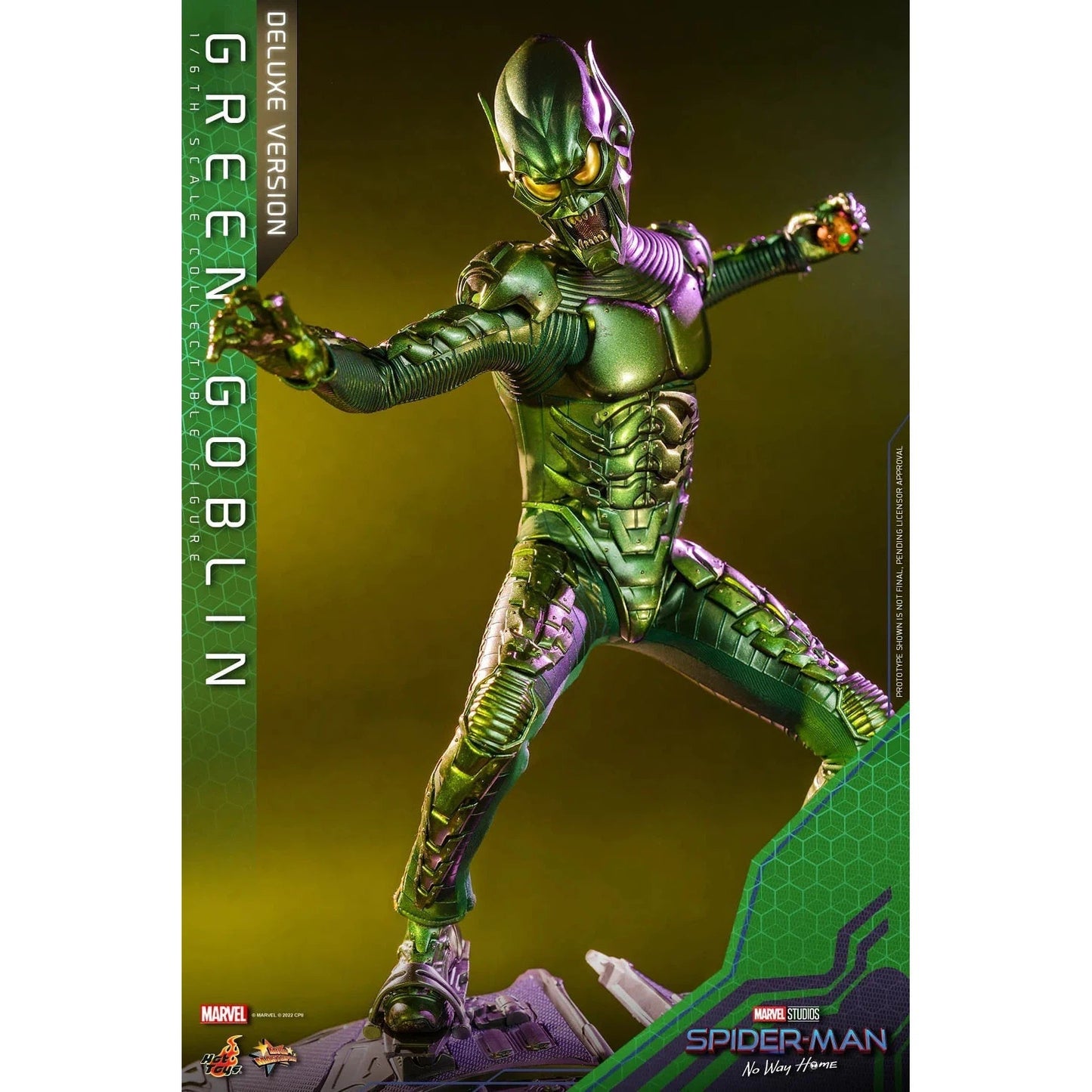 Green Goblin: Spider-Man: No Way Home: MMS631: Marvel: Deluxe - Hot Toys Action Figure