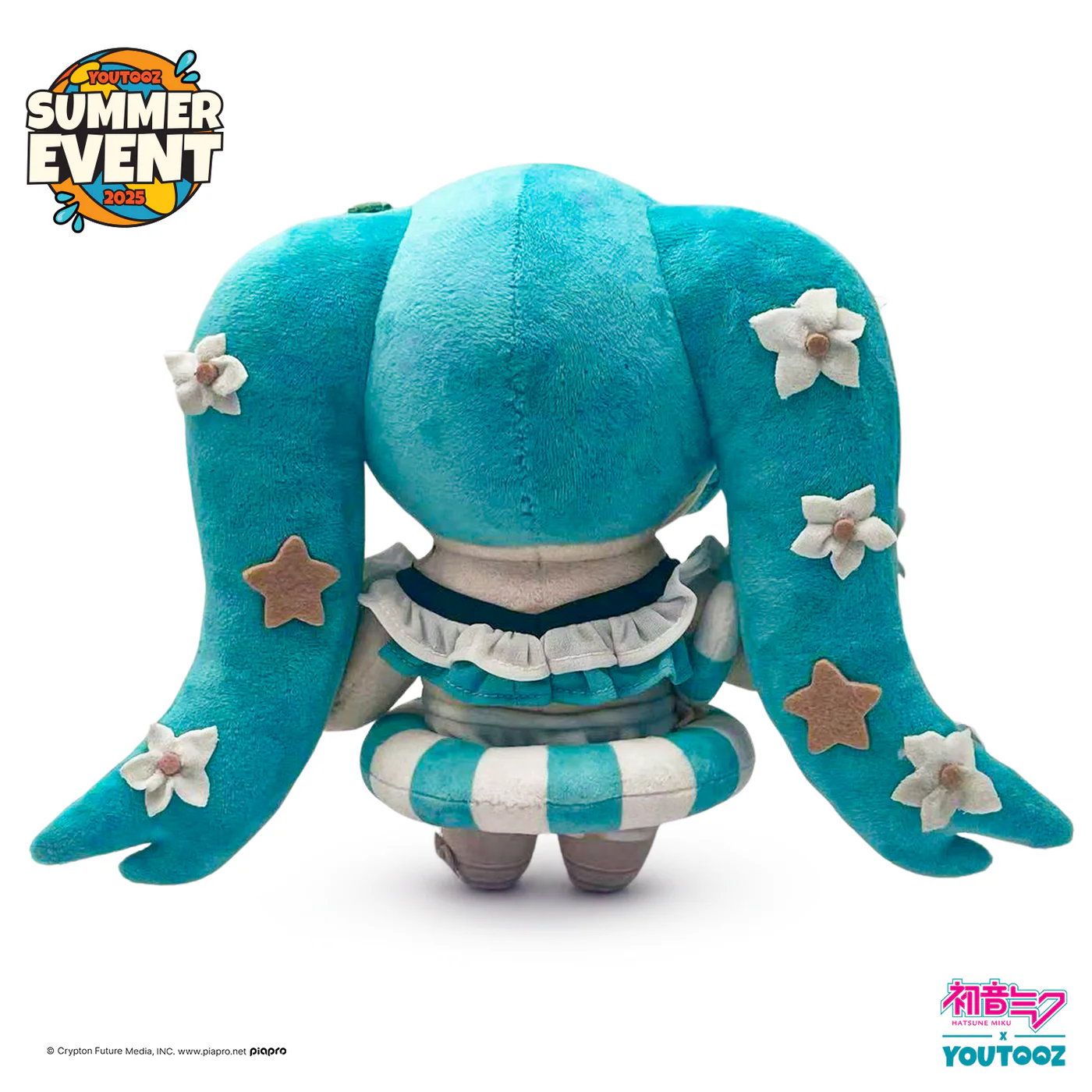 Hatsune Miku: Summer Style Miku: Plush: 9" - YouTooz Plush