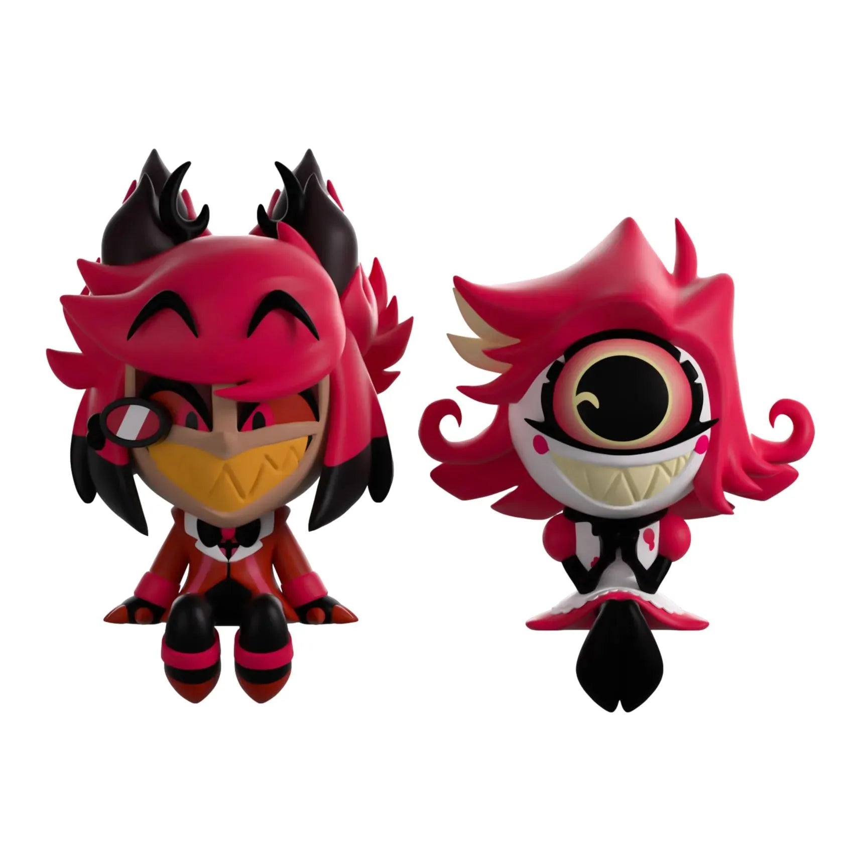 Hazbin Hotel: Alastor and Niffty Monitor Buddiez: Vinyl Figure - YouTooz Vinyl Figure