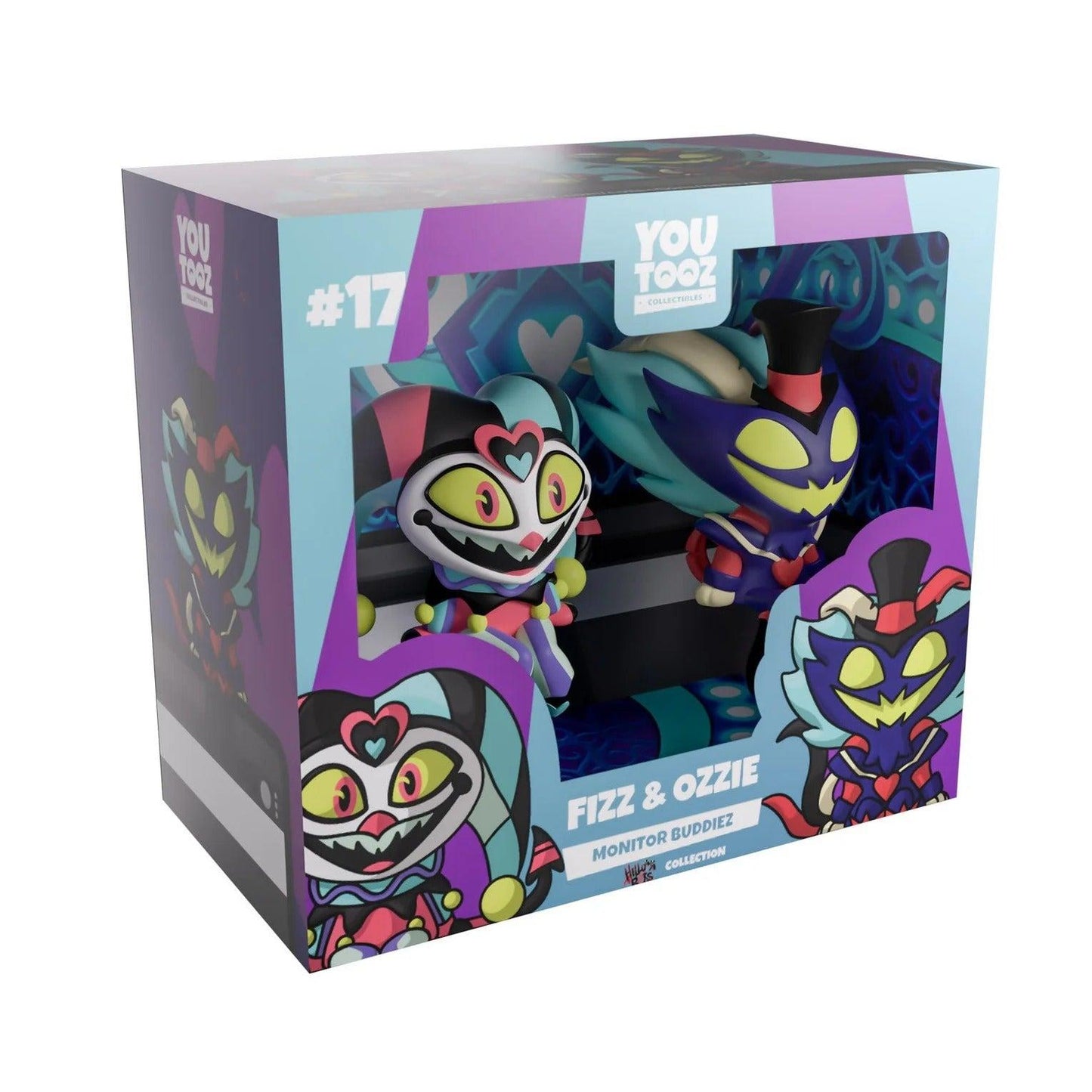 Helluva Boss: Fizz & Ozzie Monitor Buddiez: Vinyl Figures - YouTooz Vinyl Figure
