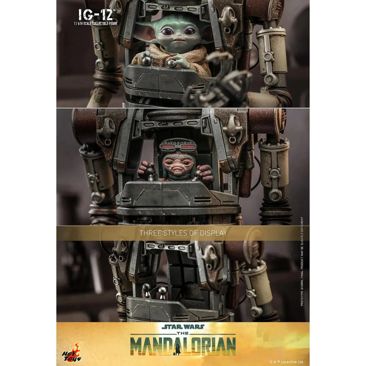 IG-12: With Accessories: Star Wars: The Mandalorian Hot Toys