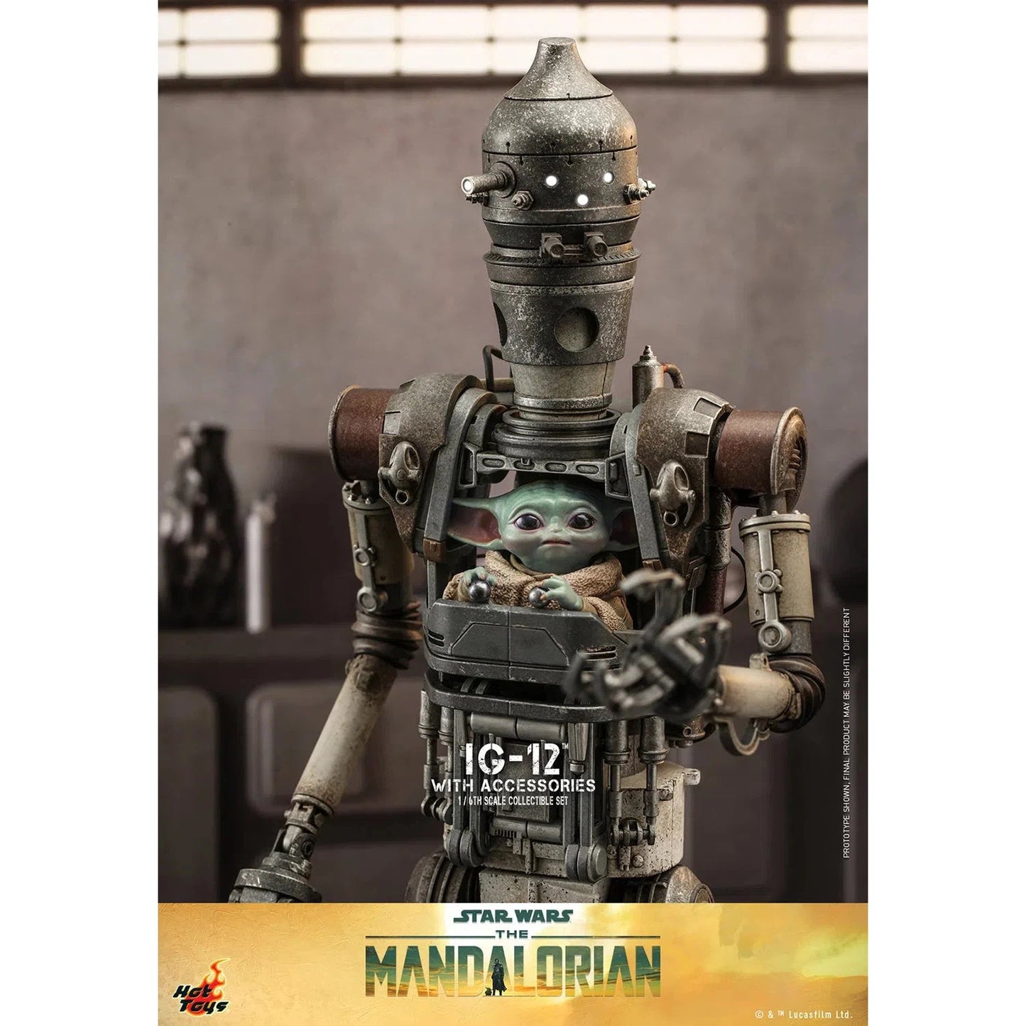 IG-12: With Accessories: Star Wars: The Mandalorian Hot Toys
