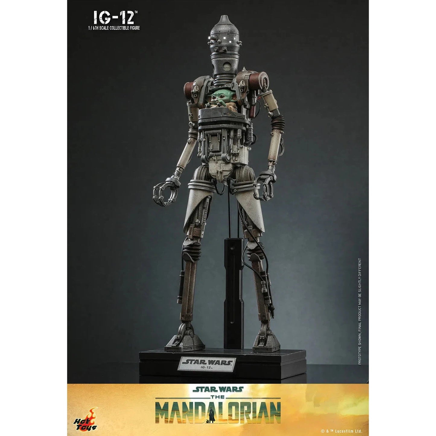 IG-12: With Accessories: Star Wars: The Mandalorian - Hot Toys Action Figure