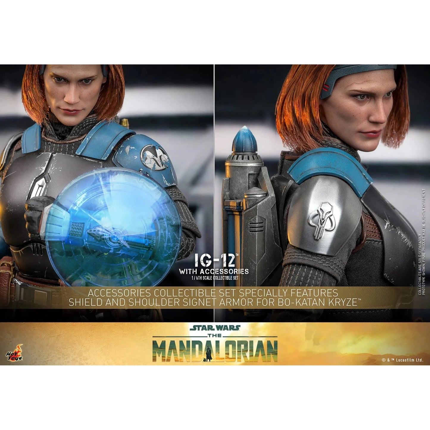 IG-12: With Accessories: Star Wars: The Mandalorian Hot Toys