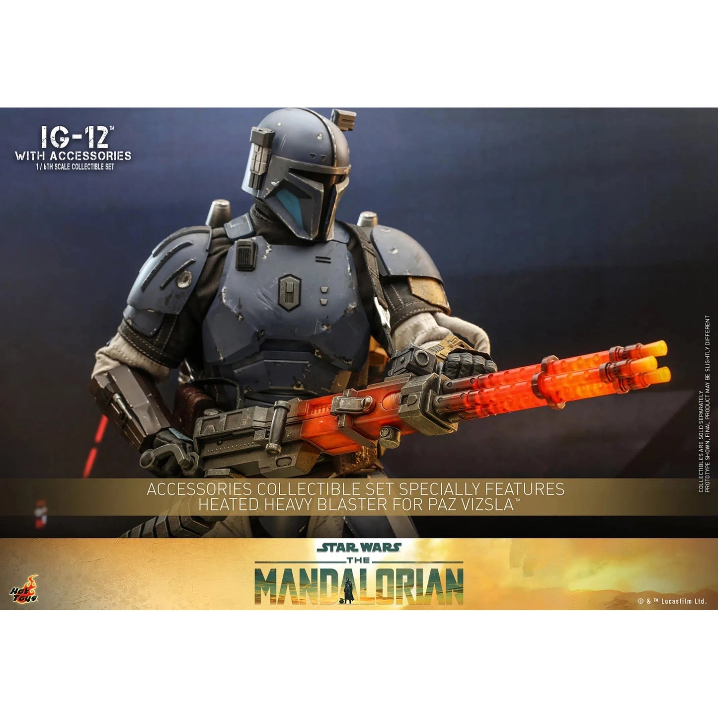 IG-12: With Accessories: Star Wars: The Mandalorian Hot Toys