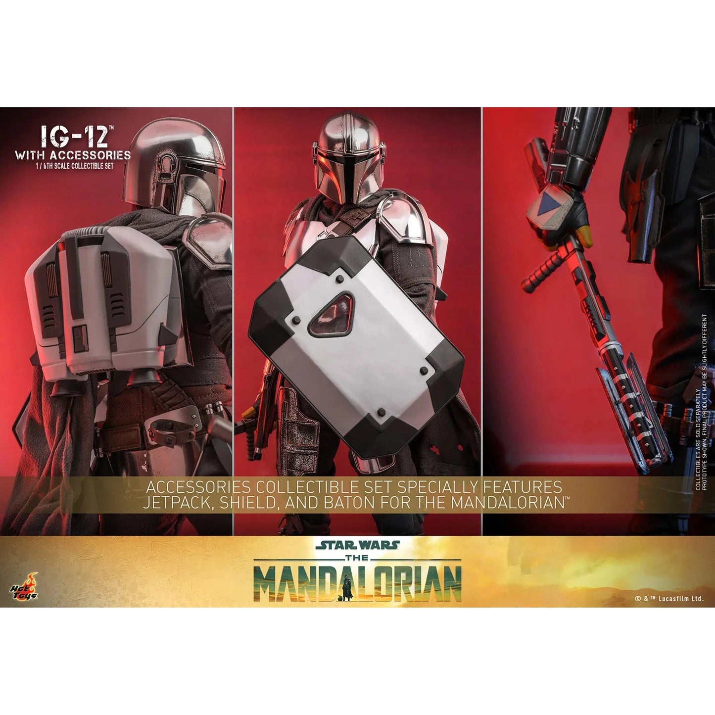 IG-12: With Accessories: Star Wars: The Mandalorian Hot Toys