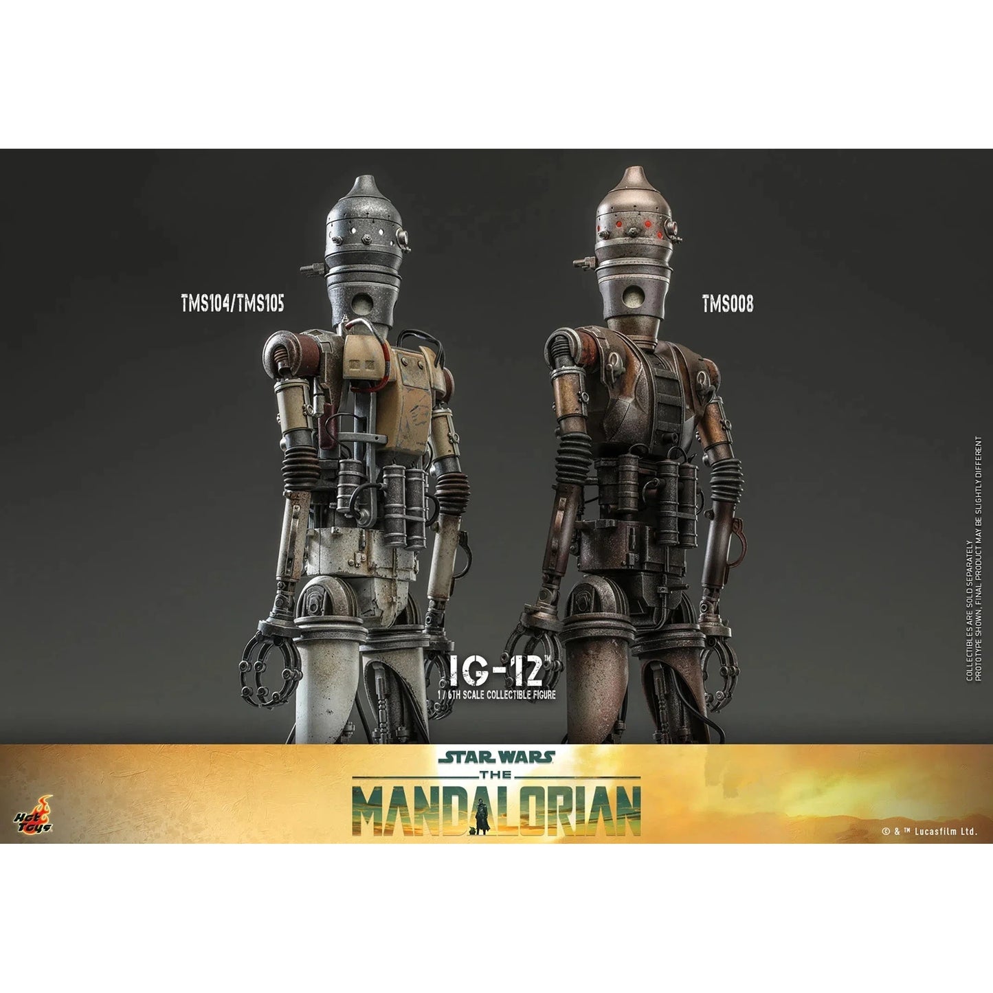 IG-12: With Accessories: Star Wars: The Mandalorian Hot Toys