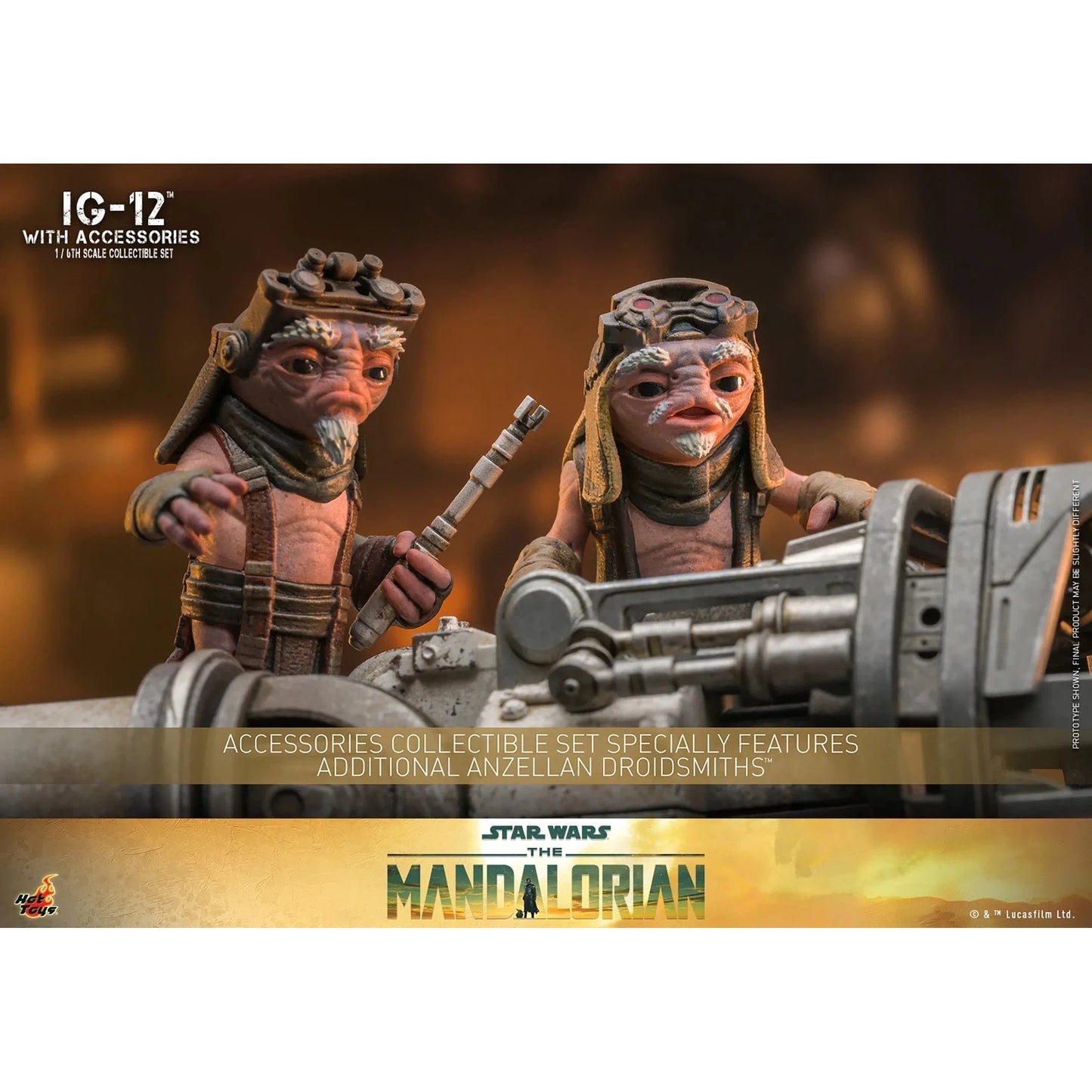 IG-12: With Accessories: Star Wars: The Mandalorian Hot Toys
