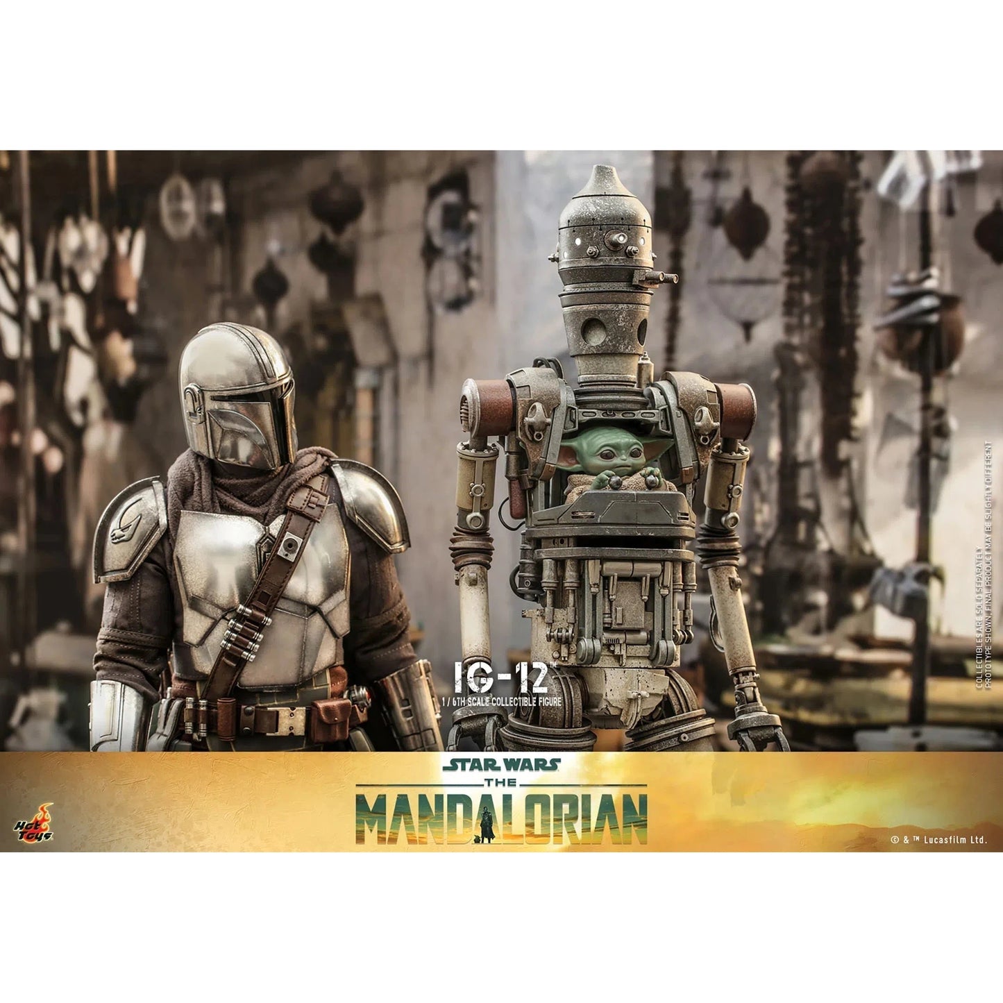 IG-12: With Accessories: Star Wars: The Mandalorian Hot Toys