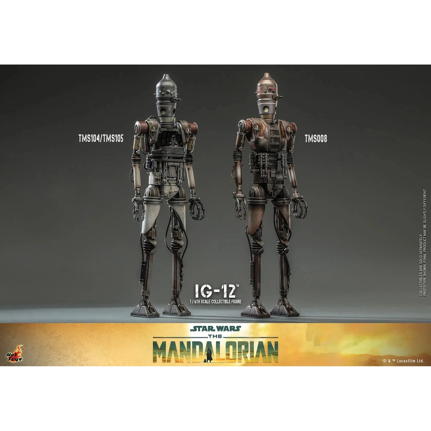 IG-12: With Accessories: Star Wars: The Mandalorian Hot Toys