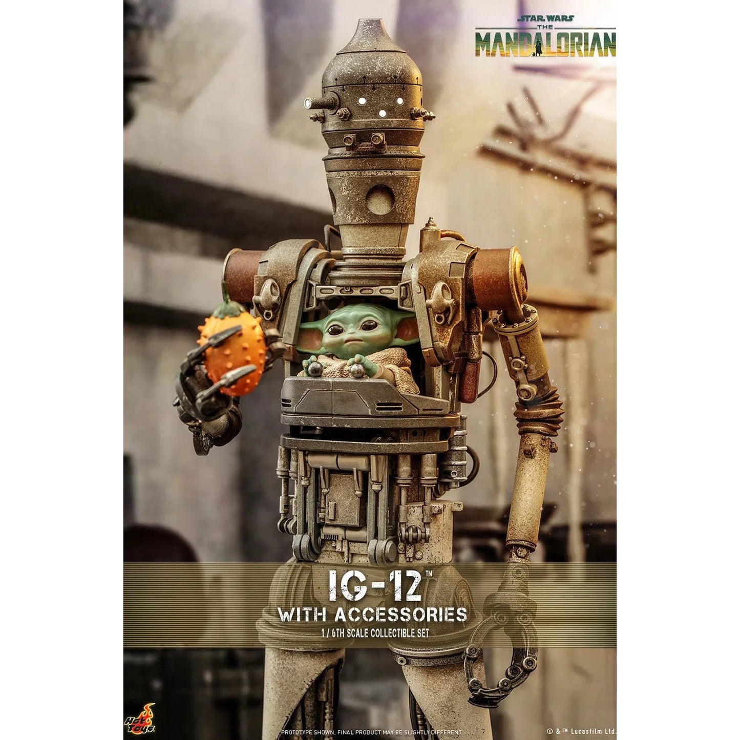 IG-12: With Accessories: Star Wars: The Mandalorian Hot Toys