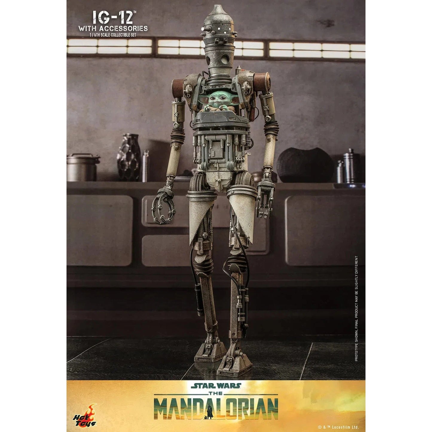 IG-12: With Accessories: Star Wars: The Mandalorian - Hot Toys Action Figure