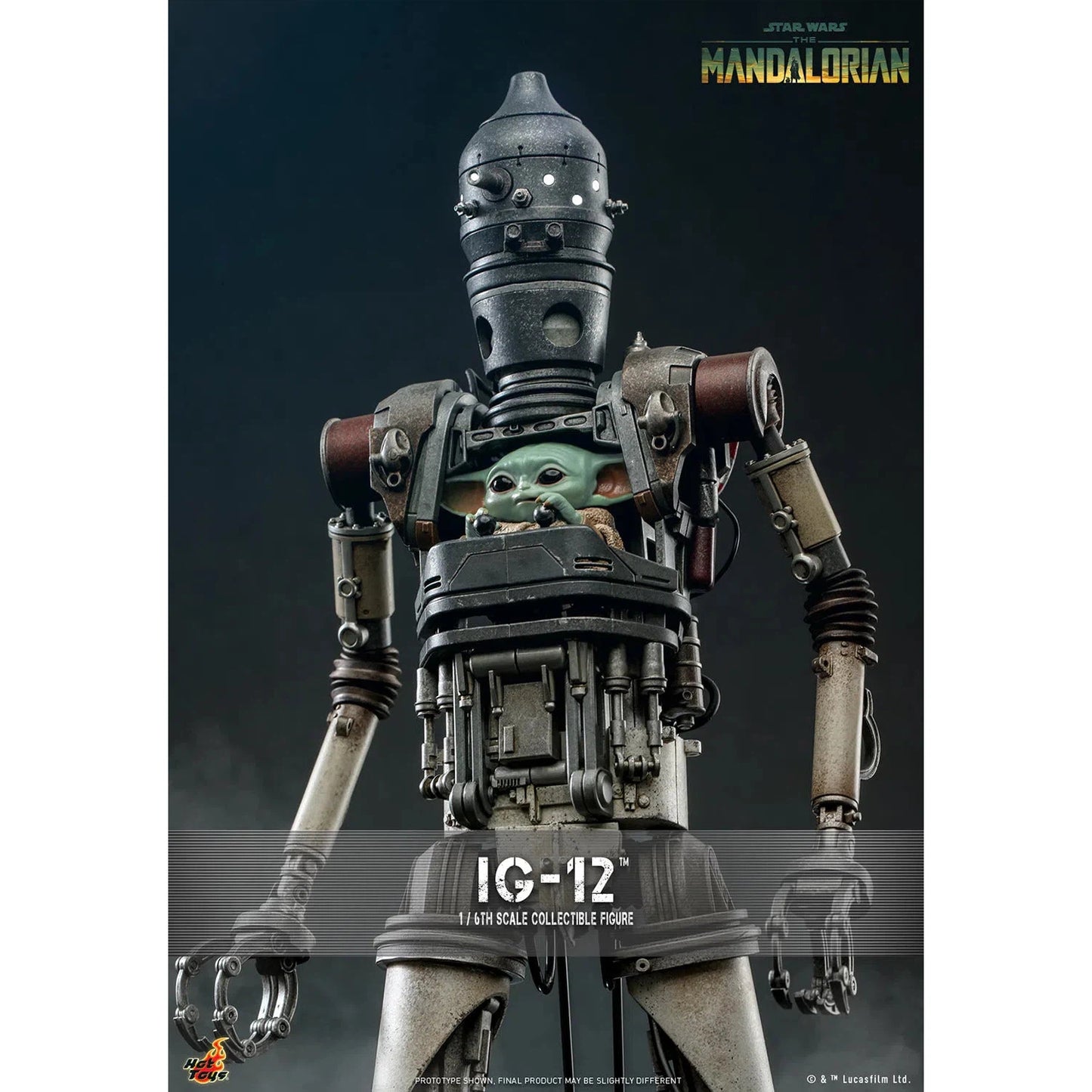 IG-12: With Accessories: Star Wars: The Mandalorian - Hot Toys Action Figure