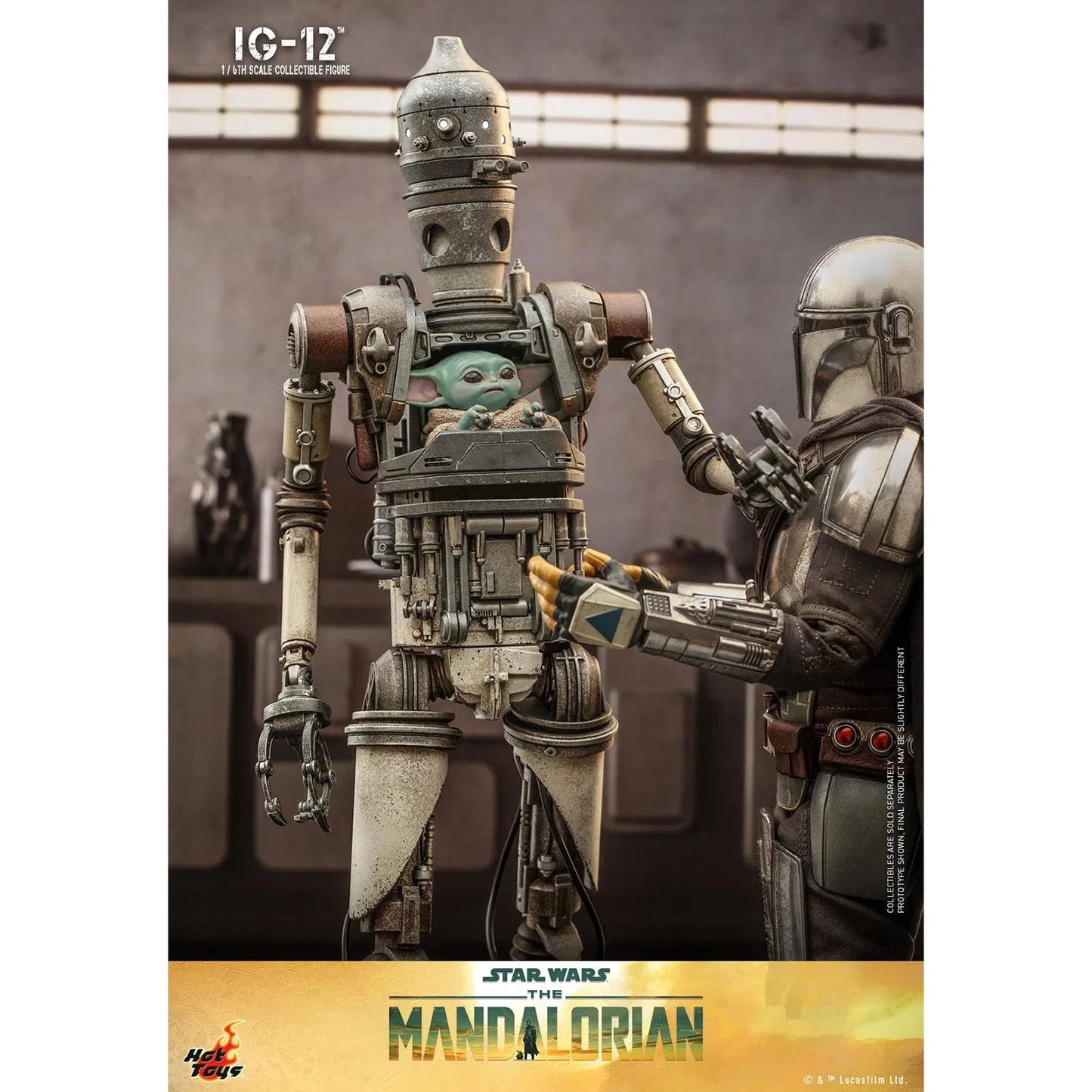 IG-12: With Accessories: Star Wars: The Mandalorian - Hot Toys Action Figure