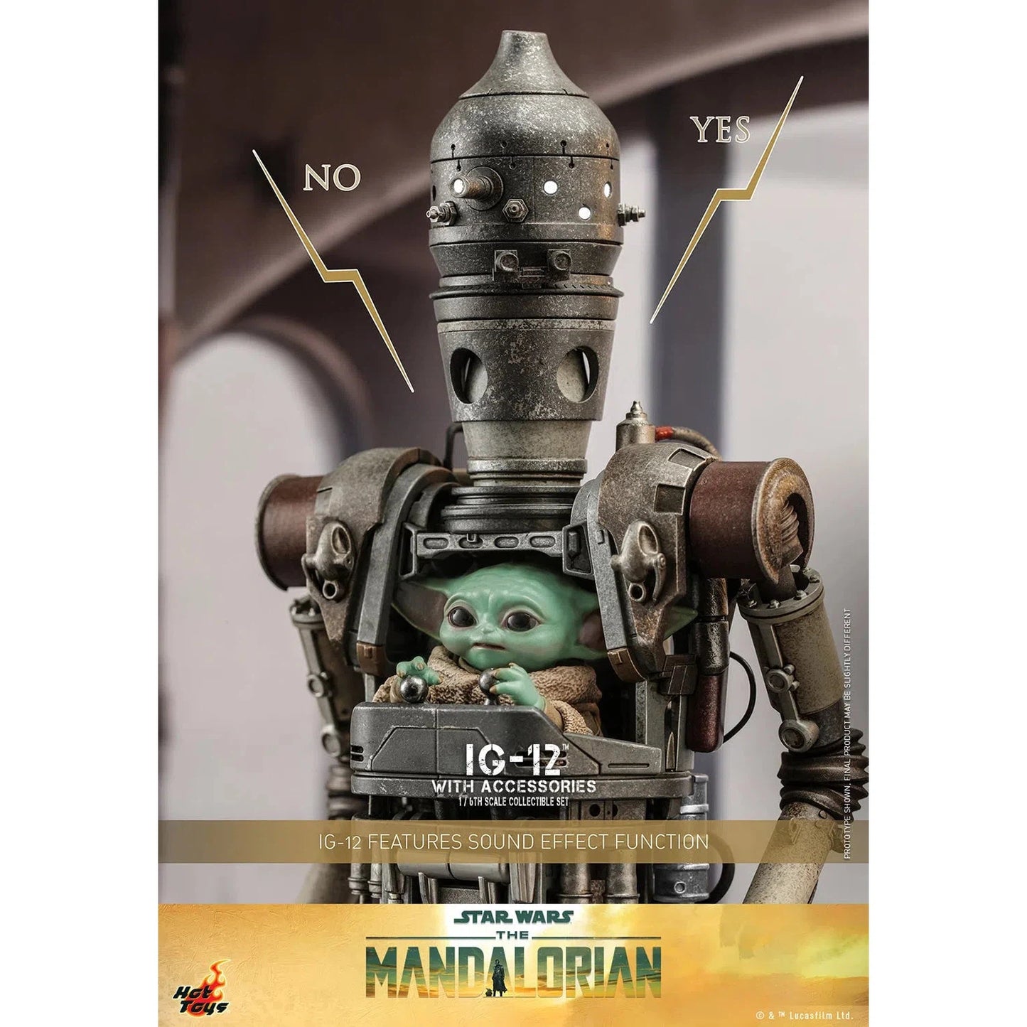 IG-12: With Accessories: Star Wars: The Mandalorian Hot Toys