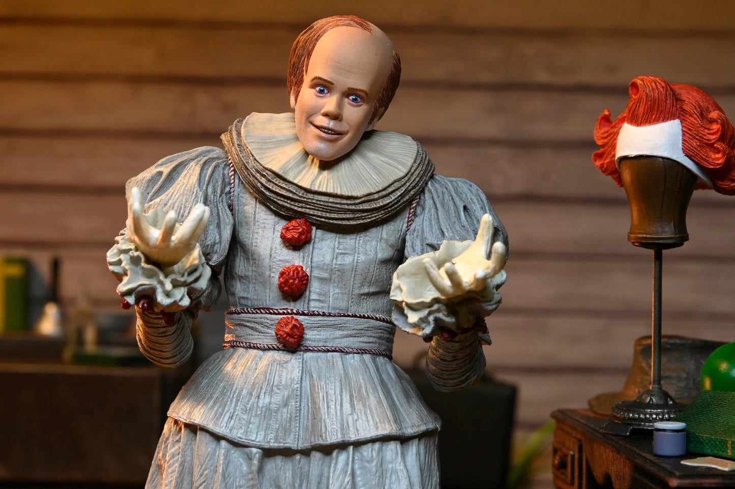 IT: Welcome to Derry: Bob Gray as Pennywise: Ultimate 7 Inch: Action Figure - Neca Action Figures