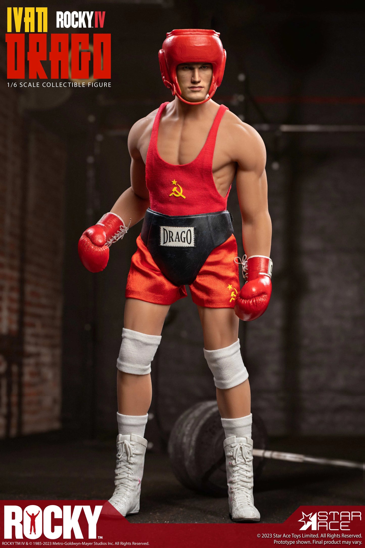 Ivan Drago: Rocky IV: Deluxe Edition Figure - Star Ace Action Figure