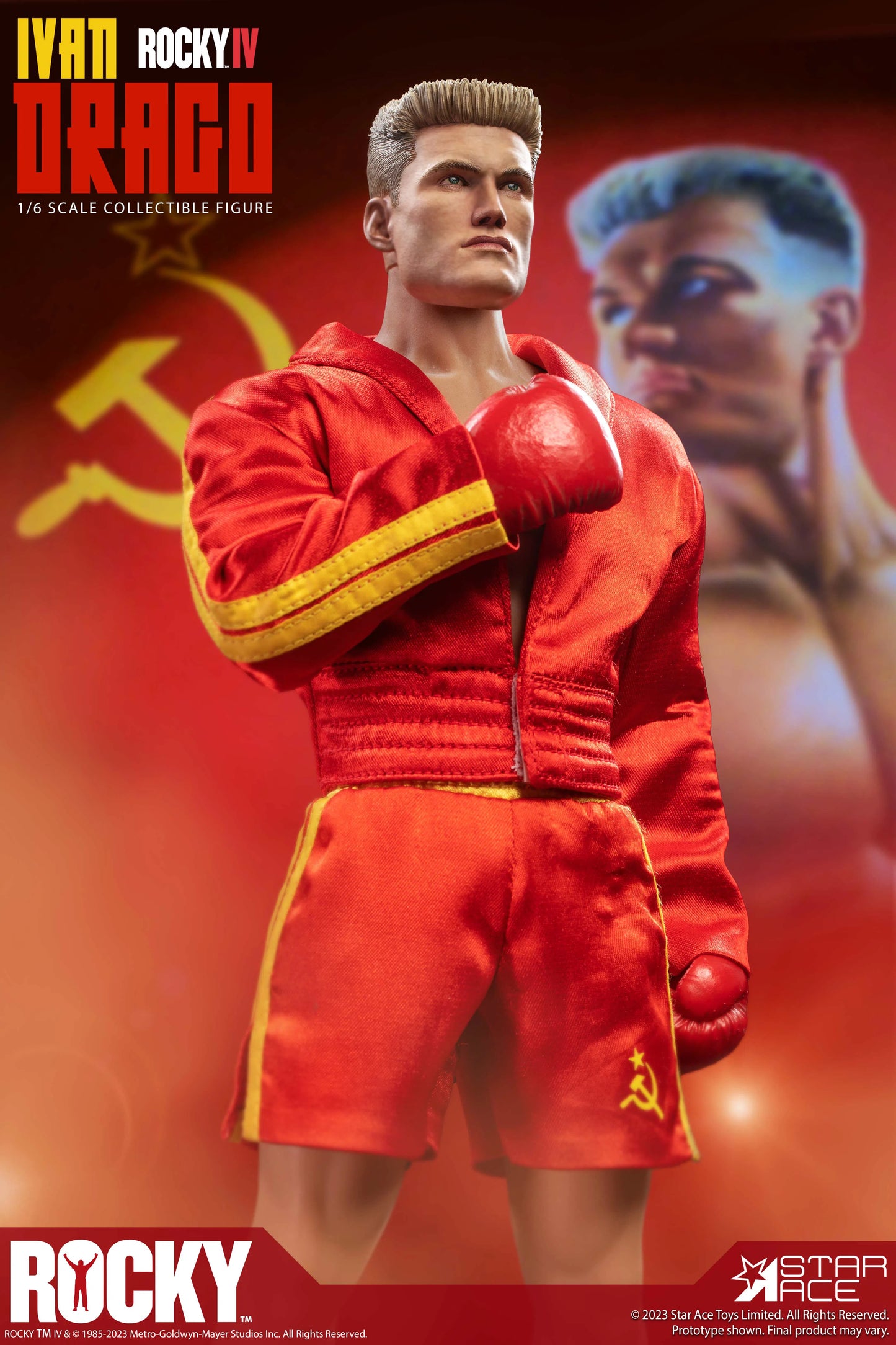 Ivan Drago: Rocky IV: Deluxe Edition Figure - Star Ace Action Figure