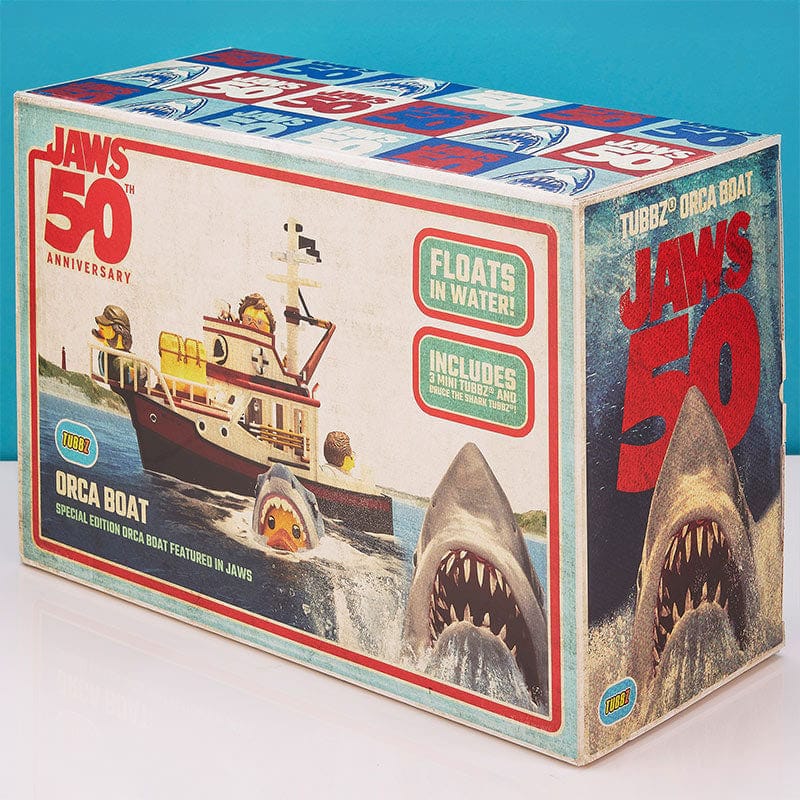 Jaws: Vehicle Orca Boat Bundle Set: Tubbz - Numskull Statue