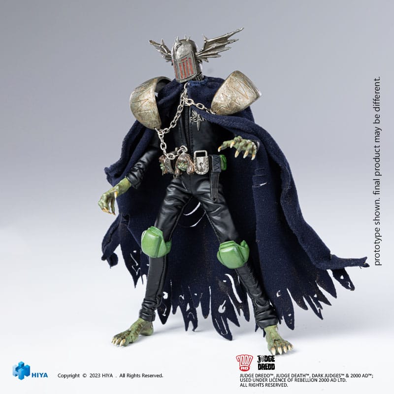 Judge Dredd: Judge Fear: Exquisite Super Series: 1/12 Action Figure - Hiya Toys Action Figure
