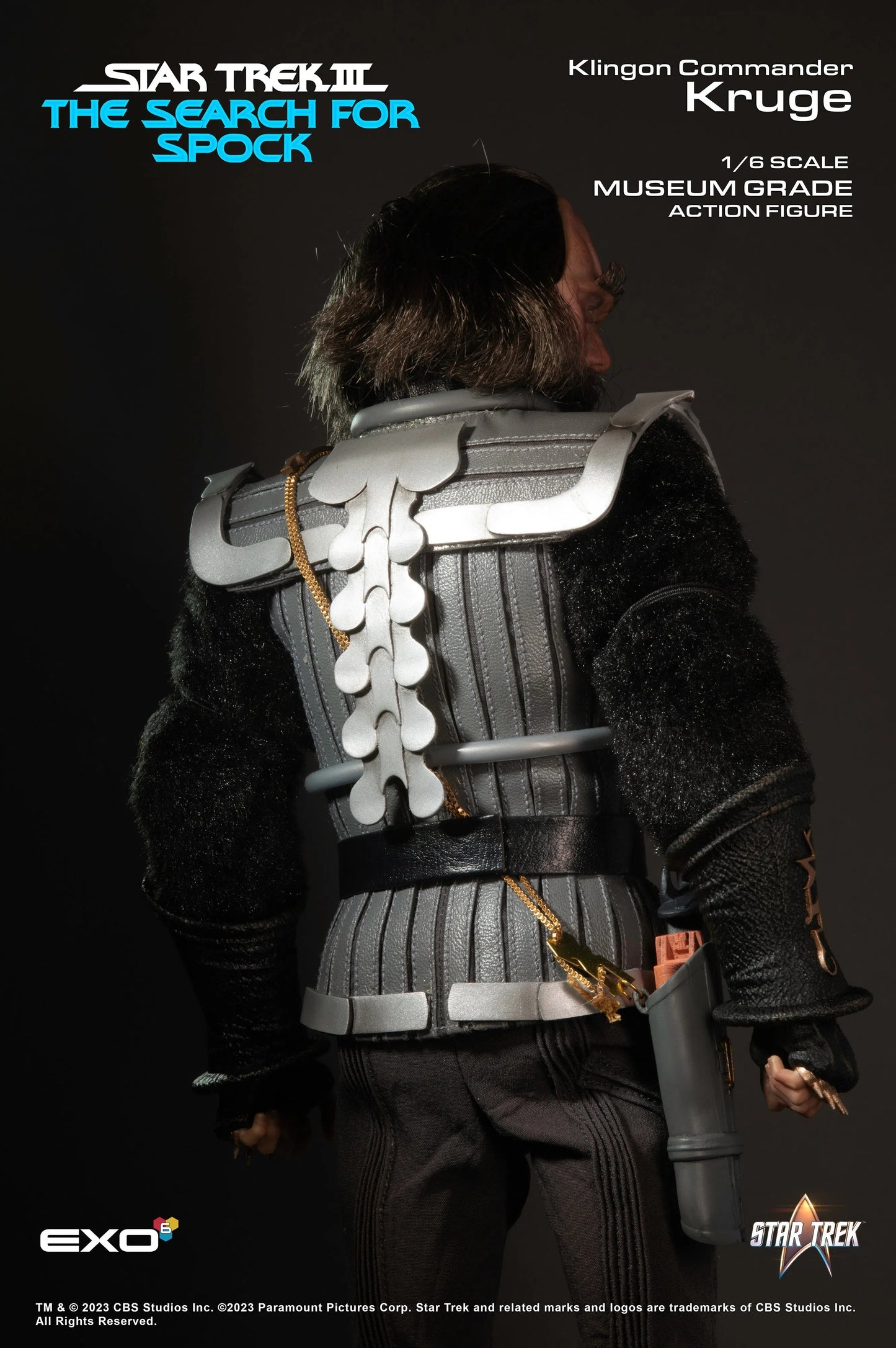 Klingon Commander Kruge: Star Trek III: The Search For Spock - EXO-6 Action Figure