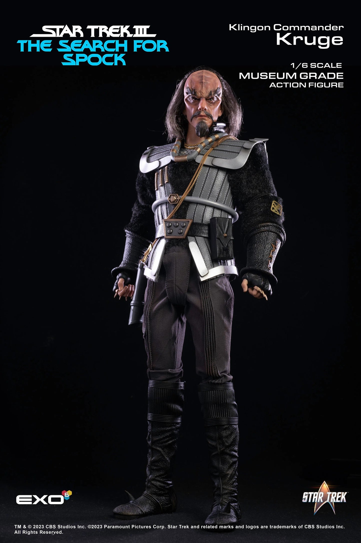 Klingon Commander Kruge: Star Trek III: The Search For Spock - EXO-6 Action Figure