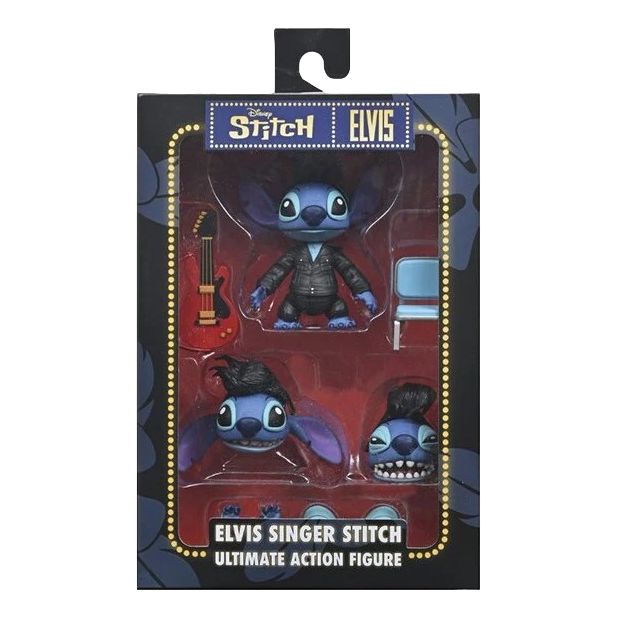 Lilo & Stitch: Singer elvis Stitch: 7" Ultimate Action Figure - Neca Action Figure