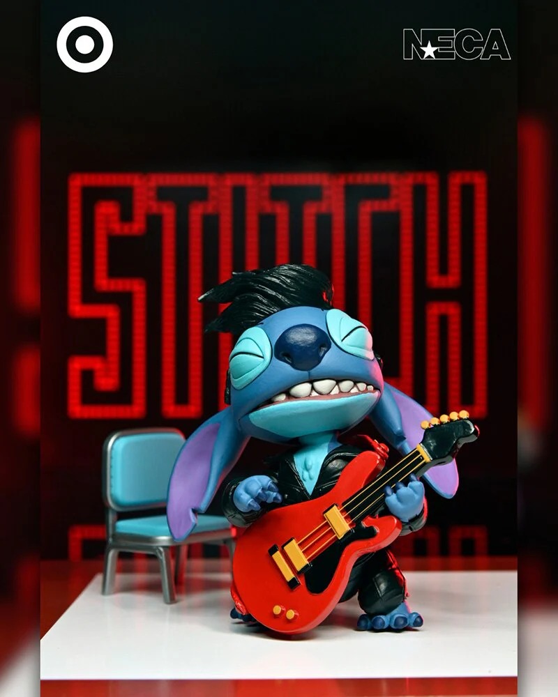Lilo & Stitch: Singer elvis Stitch: 7" Ultimate Action Figure - Neca Action Figure