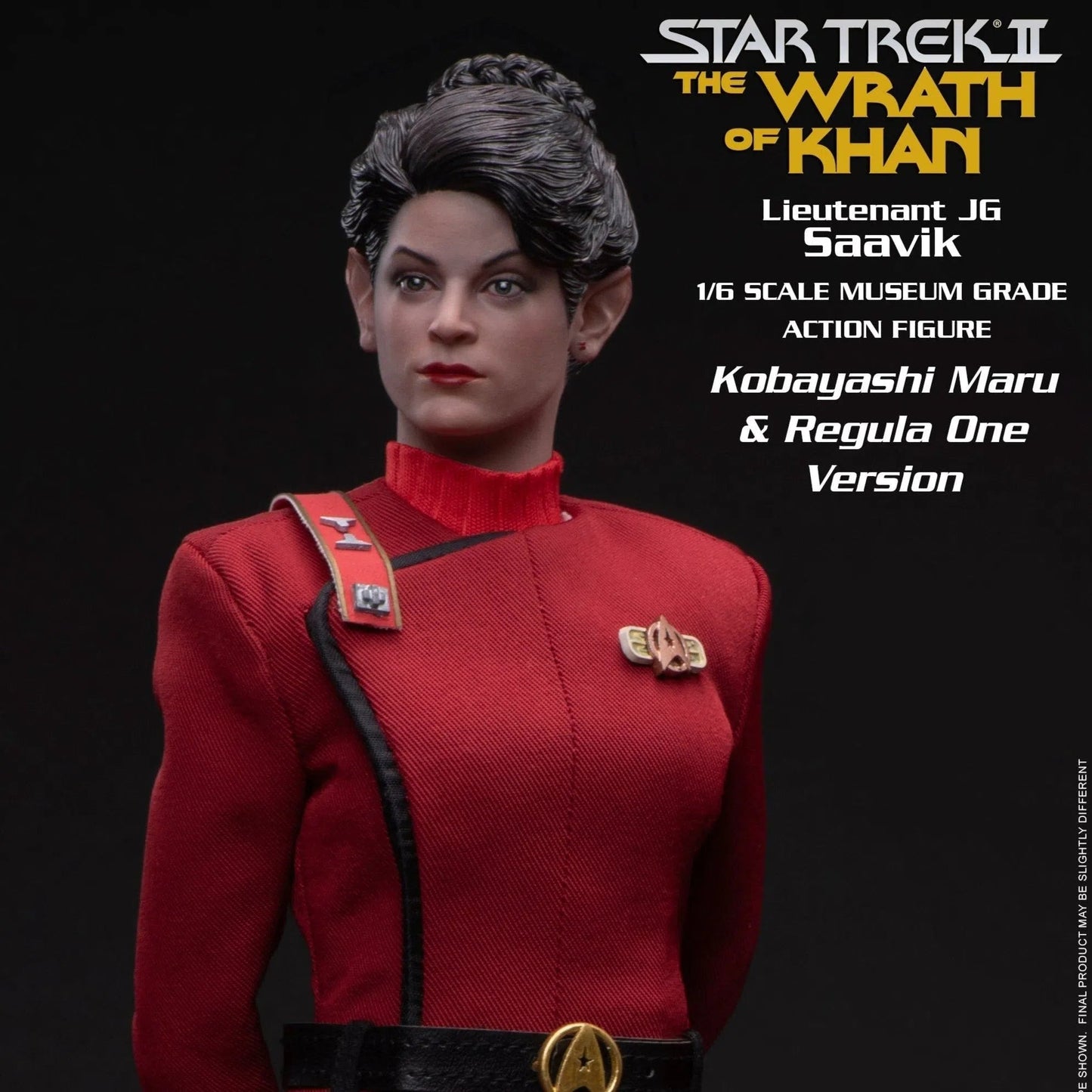 Lt JG Saavik: Kobayashi Maru Edition: Star Trek II: The Wrath Of Khan - EXO-6 Action Figure