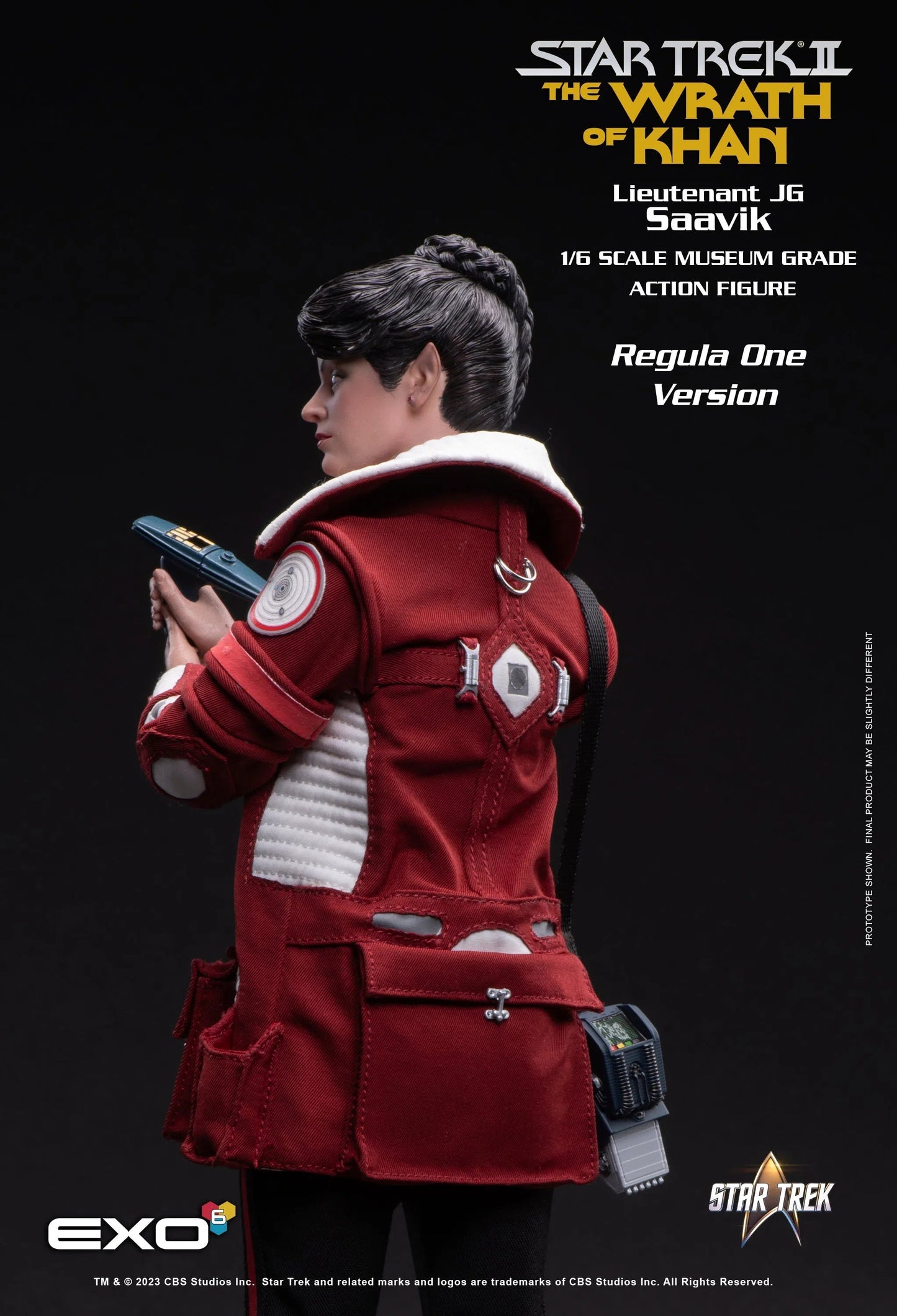 Lt JG Saavik: Regular One Edition: Star Trek II: The Wrath Of Khan - EXO-6 Action Figure