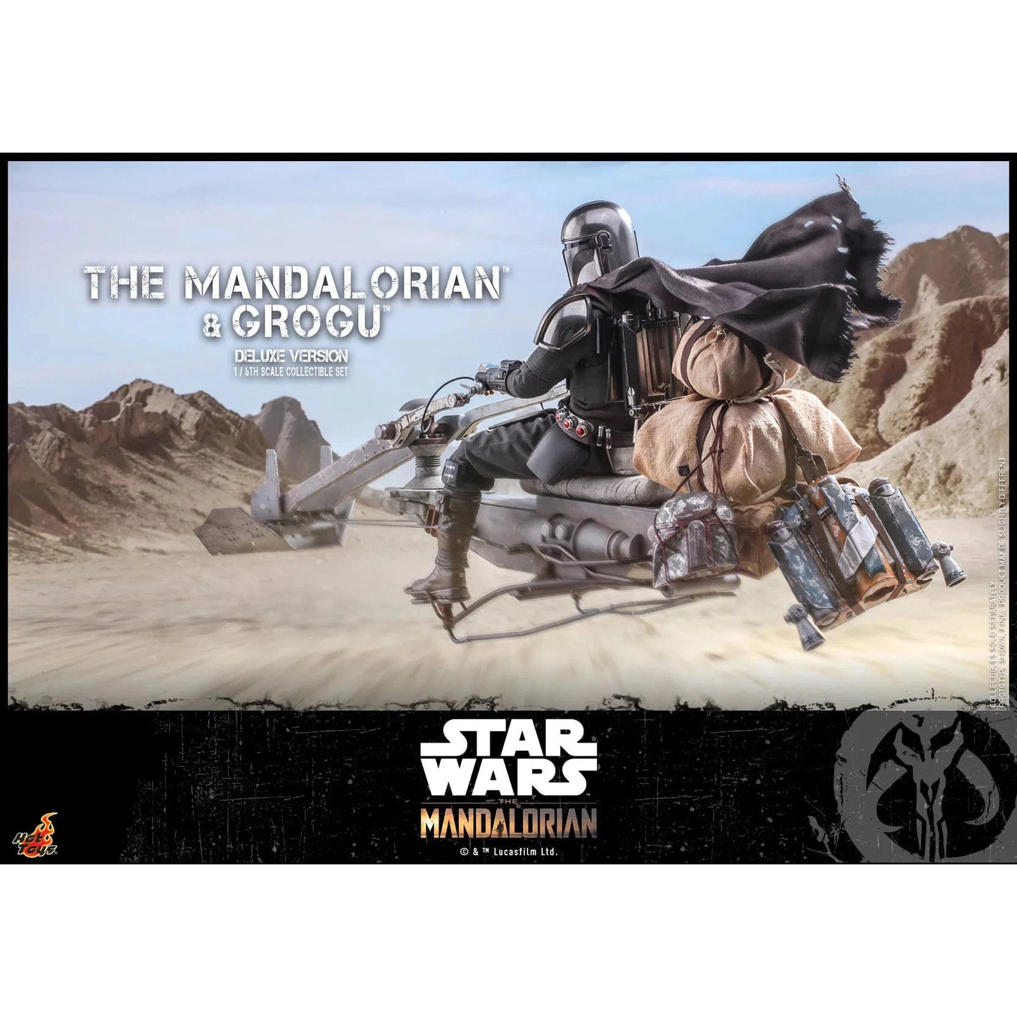 Mandalorian & Grogu Set: Deluxe: Star Wars: TMS052 Hot Toys