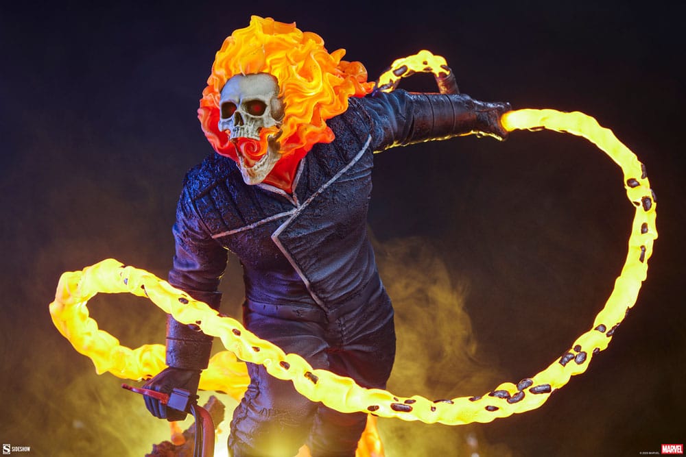Marvel: Ghost Rider (Classic Variant): Premium Format Statue - Sideshow Collectibles Statue