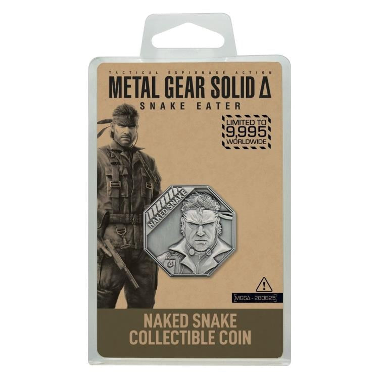 Metal Gear Solid Delta: Snake Eater Naked Snake Limited Edition Coin - FaNaTtik Collectible Coin