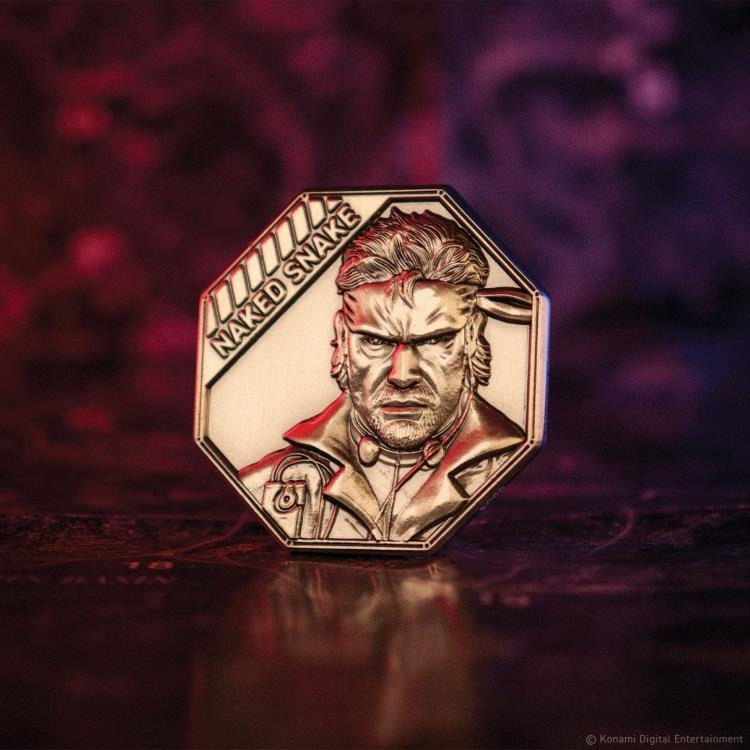 Metal Gear Solid Delta: Snake Eater Naked Snake Limited Edition Coin - FaNaTtik Collectible Coin