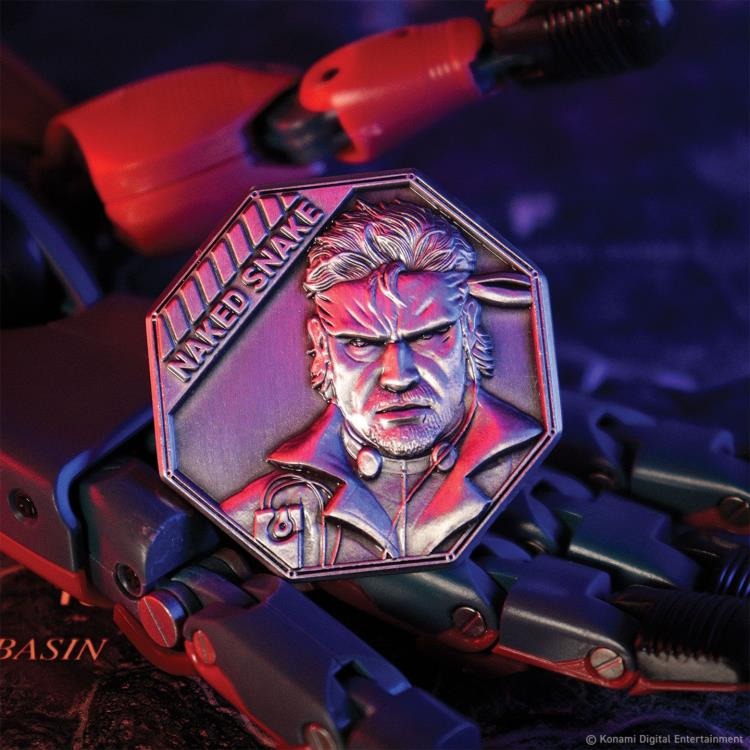 Metal Gear Solid Delta: Snake Eater Naked Snake Limited Edition Coin - FaNaTtik Collectible Coin