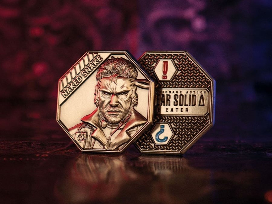 Metal Gear Solid Delta: Snake Eater Naked Snake Limited Edition Coin - FaNaTtik Collectible Coin