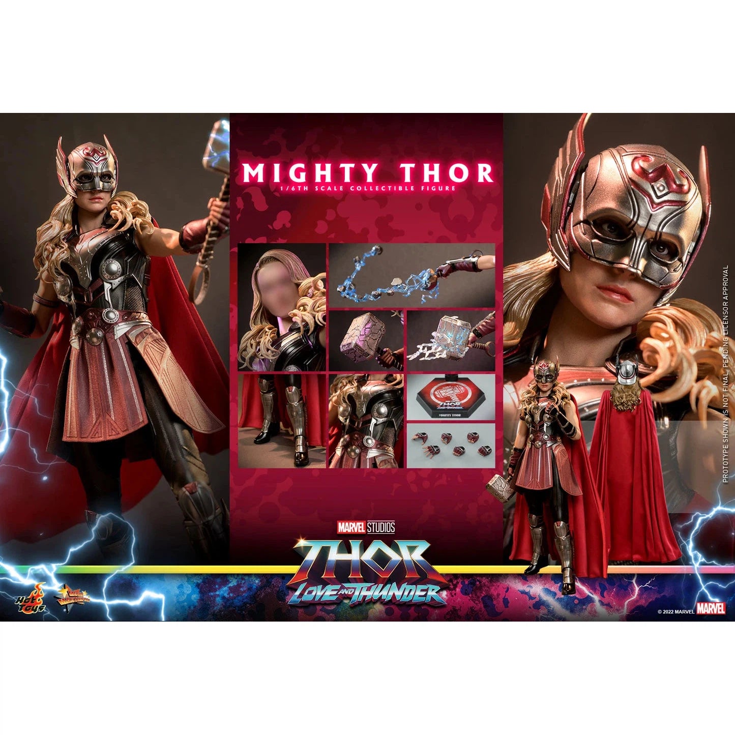 Mighty Thor: Thor: Love & Thunder: MMS663 - Hot Toys Action Figure