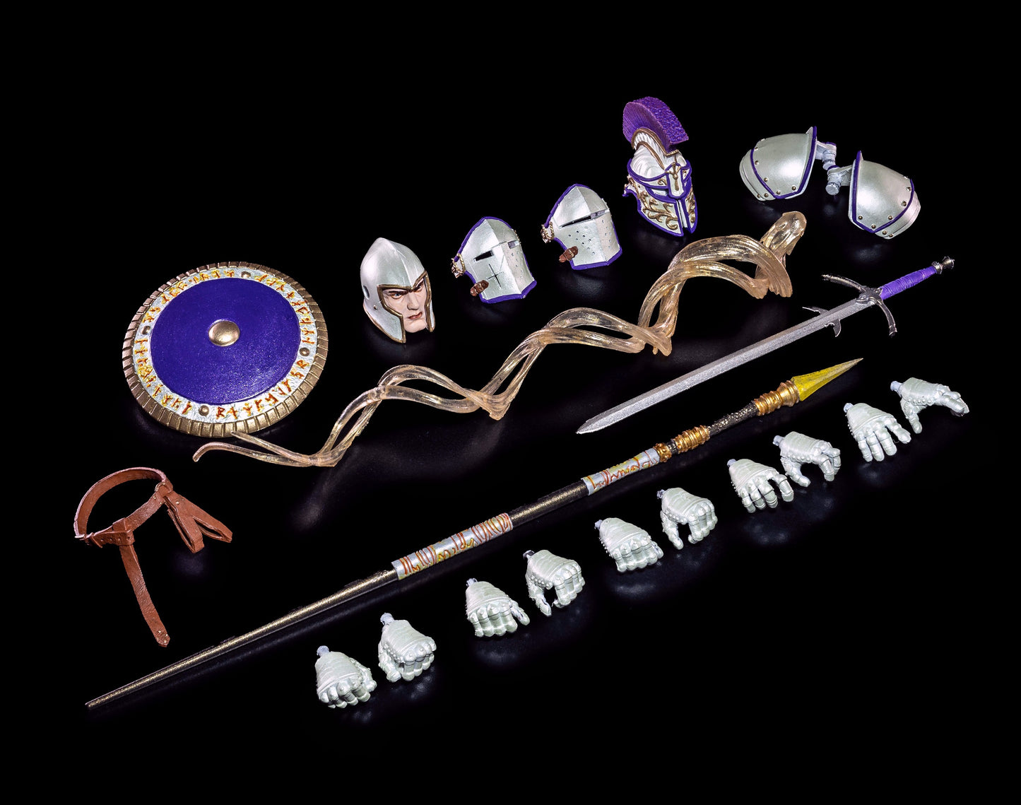 Mythic Legions: Ashes of Agbendor Action Figure Iosef of the Golden Spear Deluxe Edition - Four Horsemen Action Figures