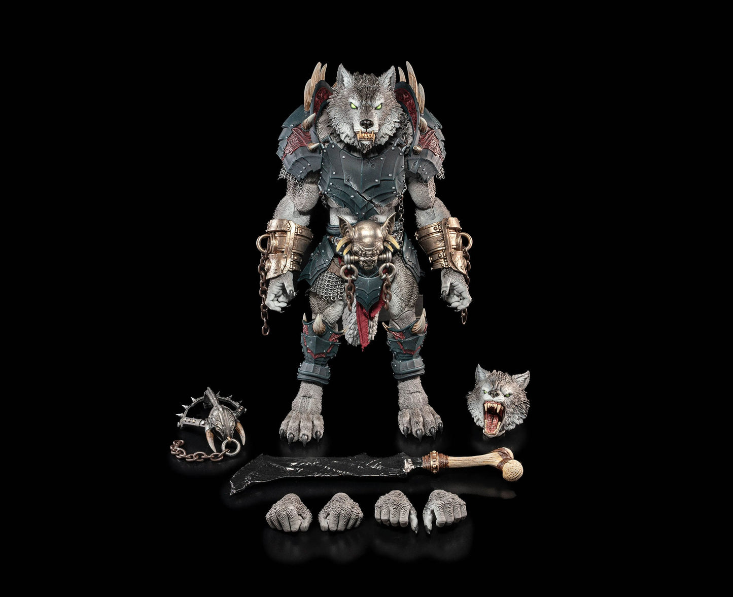 Mythic Legions: Horror of Einsamall: Garmyr (Orge-Scale): Action Figure - Four Horsemen Action Figure